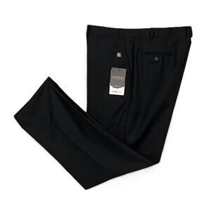 Lauren Ralph Lauren Men's 42x32 Suit Pant Classic Fit Stretch Black NEW